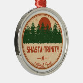 シャスタトリニティ国有林 メタルオーナメント (右)