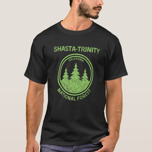 シャスタトリニティ国有林 Tシャツ (正面)
