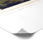 シャスタパノラママップ – 1856 ポスター (角)