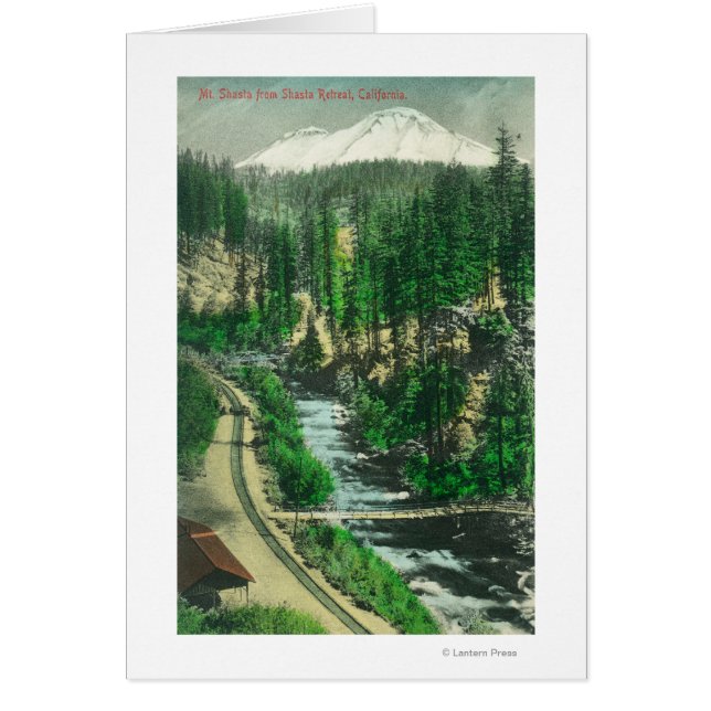 シャスタリトリートからのシャスタマウンテンシャスタトリートの眺め (正面)