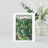 シャスタリトリートからのシャスタマウンテンシャスタトリートの眺め ポストカード (スタンド正面)