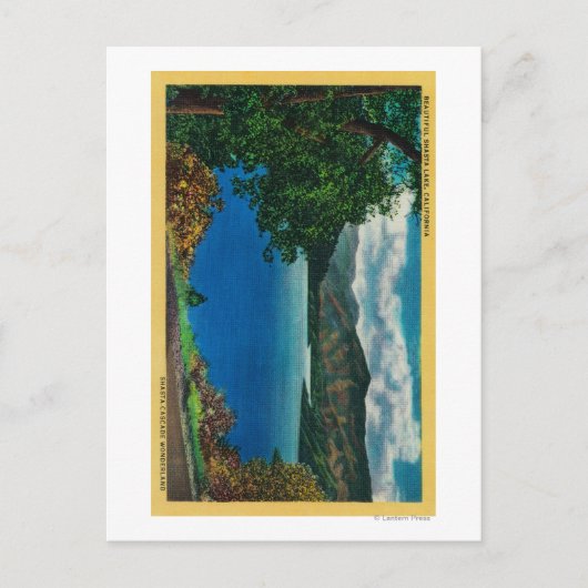 シャスタレイクビューシャスタ(カリフォルニア州) ポストカード (正面)