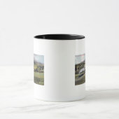 シャスタ山と南太平洋鉄道 マグカップ (中央)