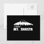 シャスタ山に登った ポストカード (正面/裏面)