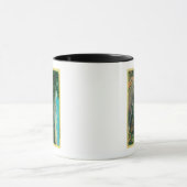 シャスタ山を離れた太平洋高速道路 マグカップ (中央)