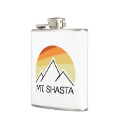 シャスタ山レトロ フラスク (左)