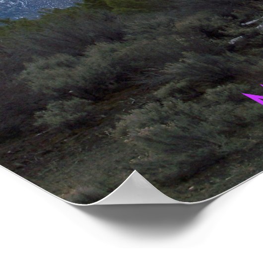 シャスタ山 ポスター (角)