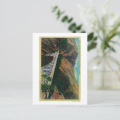 シャスタ川にかかる太平洋高速道路橋 ポストカード (スタンド正面)