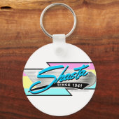 シャスタZストライプ キーホルダー (正面)