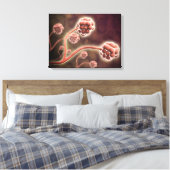 シャタルムの顕微鏡的見解 キャンバスプリント (インサイチュ (寝室))