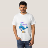 シャチと猫好きのためのTシャツデザイン Tシャツ (正面フル)