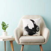 シャチのアクセントの枕"シャチ" クッション (椅子)