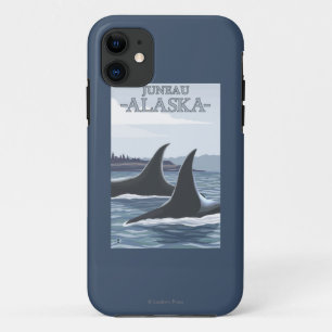 シャチのクジラ#1 -ジュノー、アラスカ iPhone 11 ケース