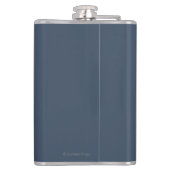 シャチのクジラ#1 - Kenai、アラスカ フラスク (裏面)