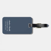 シャチのクジラ#1 - Kenai、アラスカ ラゲッジタグ (裏面横)