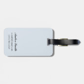 シャチのクジラ#1 - Sitka、アラスカ ラゲッジタグ (裏面横)