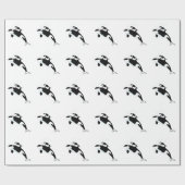 シャチのシャチ ラッピングペーパー (フラット)