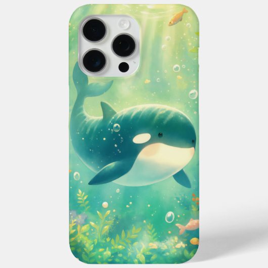シャチの世界 Case-Mate iPhoneケース (裏面)