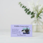 シャチの名刺 名刺 (スタンド正面)