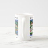 シャチの島のロサリオリゾートのコップ ボーンチャイナマグカップ (裏面)