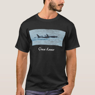 シャチの恋人のTシャツ Tシャツ