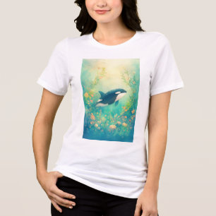 シャチの王国 トライブレンドTシャツ