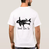 シャチの競争 Tシャツ (裏面)
