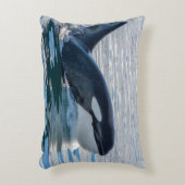シャチの装飾用クッション アクセントクッション (正面(垂直))
