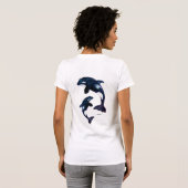 シャチの部族 Tシャツ (裏面フル)
