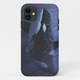 シャチの青- iPhone 11 ケース