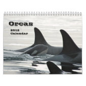 シャチの~ 2012のカレンダー カレンダー (カバー)