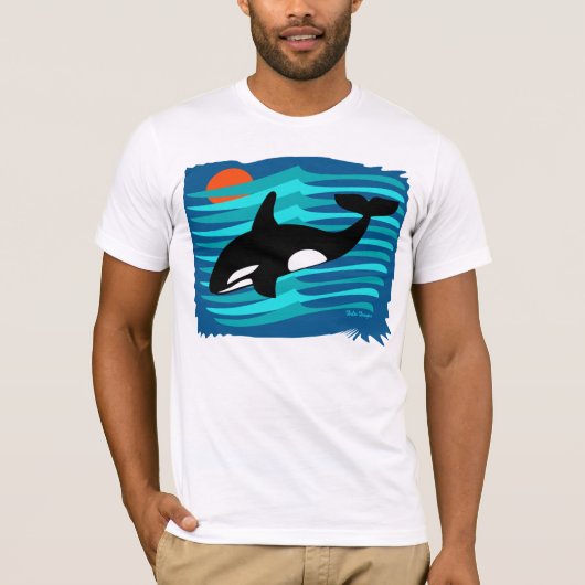 シャチのTシャツ Tシャツ (正面)