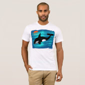 シャチのTシャツ Tシャツ (正面フル)