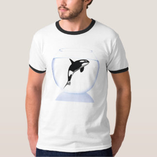 シャチを放して下さい Tシャツ