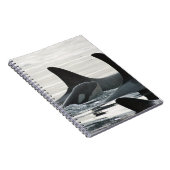 シャチ家族のノート ノートブック (右側)