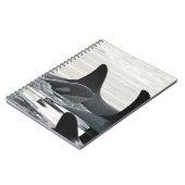 シャチ家族のノート ノートブック (左側)