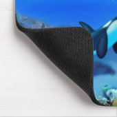 シャチ家族 マウスパッド (コーナー)