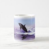 "シャチ"のコーヒー・マグ コーヒーマグカップ (中央)