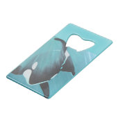 シャチ クレジットカード栓抜き (正面アングル)