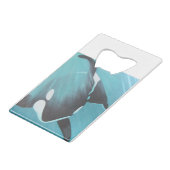 シャチ クレジットカード栓抜き (裏面アングル)