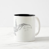 シャチ ツートーンマグカップ (正面右)