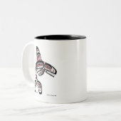 シャチ ツートーンマグカップ (正面左)