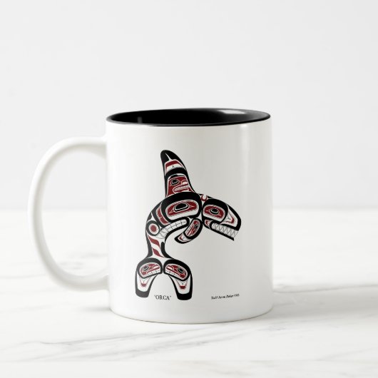 シャチ ツートーンマグカップ (左)