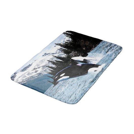 シャチ バスマット (アングル)