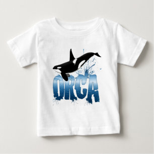 シャチ ベビーTシャツ
