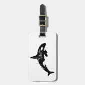 シャチ ラゲッジタグ (正面縦)
