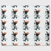 シャチ ラッピングペーパー (フラット)