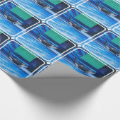 シャチ ラッピングペーパー (角)