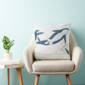 シャチ(Orcinusのシャチ)のイラストレーション クッション (椅子)