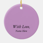 シャチ、Orcinusのシャチ セラミックオーナメント (裏面)